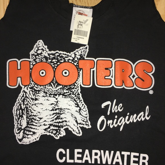 New Hooters Girl Uniform Tank Top from Clearwater Florida Sizes Xs Small Medium - Picture 4 of 10